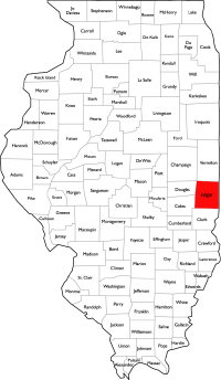 Edgar County Map